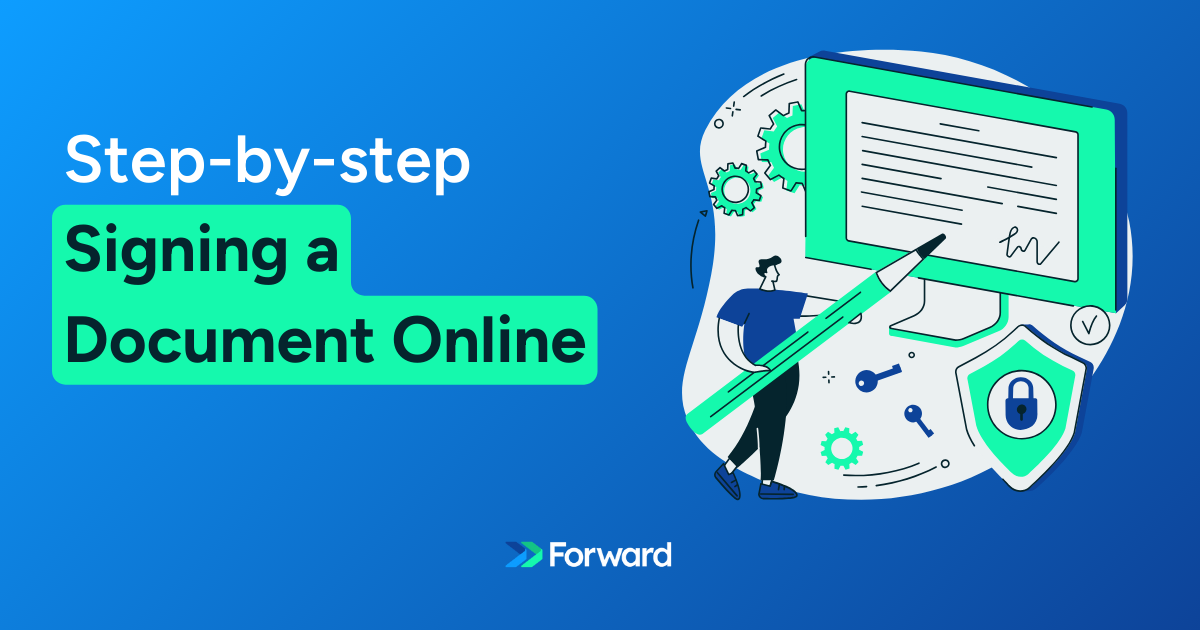 How do you sign a document online 